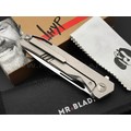 Mr.Blade нож Keeper сталь M390, рукоять титан - Лабутены (Сергей Шнуров) 