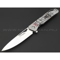 Mr.Blade нож Keeper сталь M390, рукоять титан - Лабутены (Сергей Шнуров) 