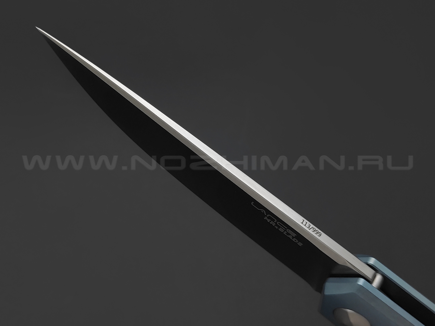 Mr.Blade нож Lance сталь M390, рукоять Titanium - Лабутены (Сергей Шнуров)