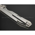 Mr.Blade нож Keeper сталь M390, рукоять титан - NO SHNUR NO PARTY (Сергей Шнуров) Metallic