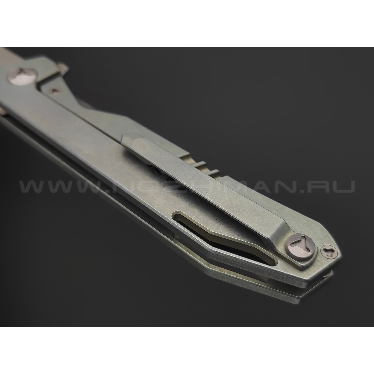Mr.Blade нож Keeper сталь M390, рукоять titanium green