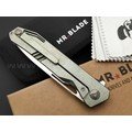 Mr.Blade нож Keeper сталь M390, рукоять titanium green