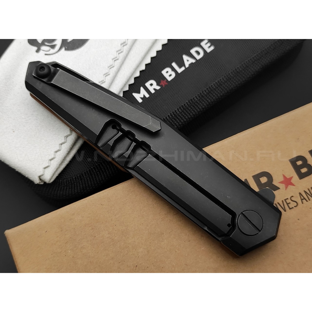Mr.Blade нож Lance сталь D2, рукоять G10 brown