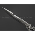 Mr.Blade балисонг Madcap сталь Aus-8 стоунвош, рукоять G10 black