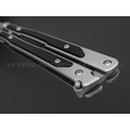 Mr.Blade балисонг Madcap сталь Aus-8 стоунвош, рукоять G10 black