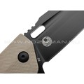 Нож Boker Plus Caracal Folder Tactical 01BO759 сталь D2 black, рукоять G10 tan