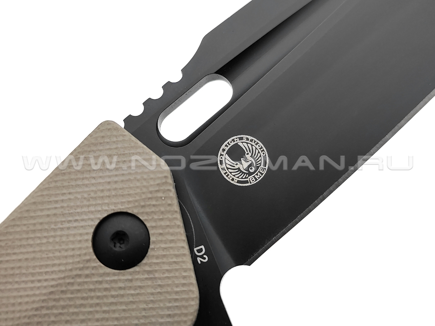 Нож Boker Plus Caracal Folder Tactical 01BO759 сталь D2 black, рукоять G10 tan