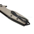 Нож Boker Plus Caracal Folder Tactical 01BO759 сталь D2 black, рукоять G10 tan