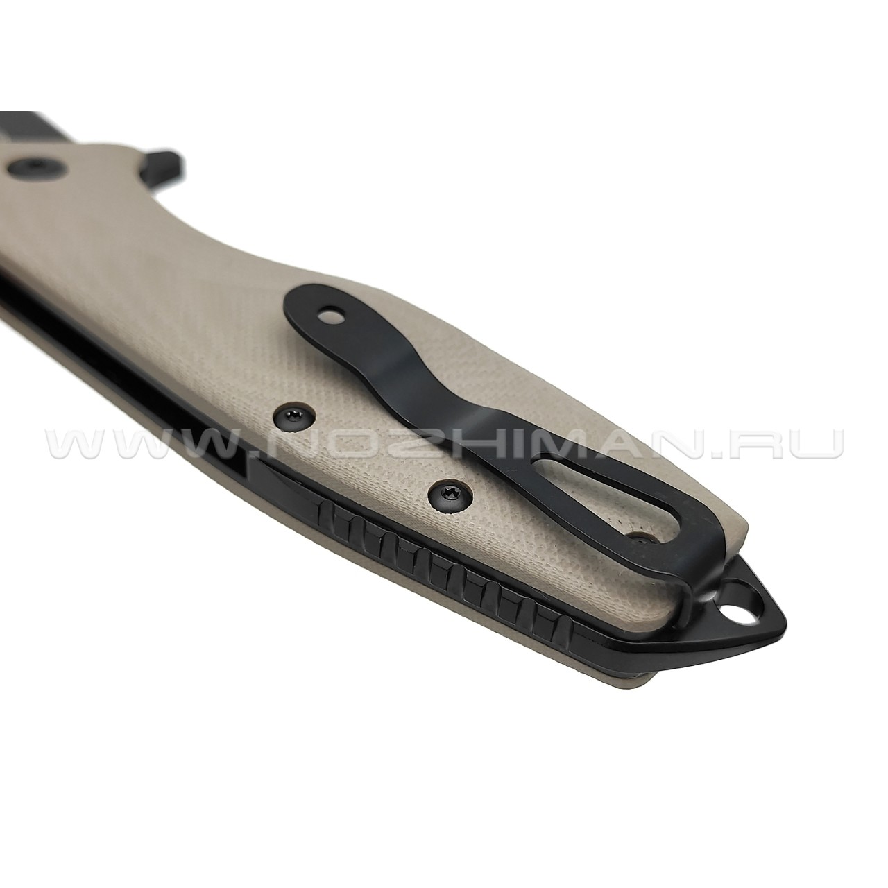 Нож Boker Plus Caracal Folder Tactical 01BO759 сталь D2 black, рукоять G10 tan