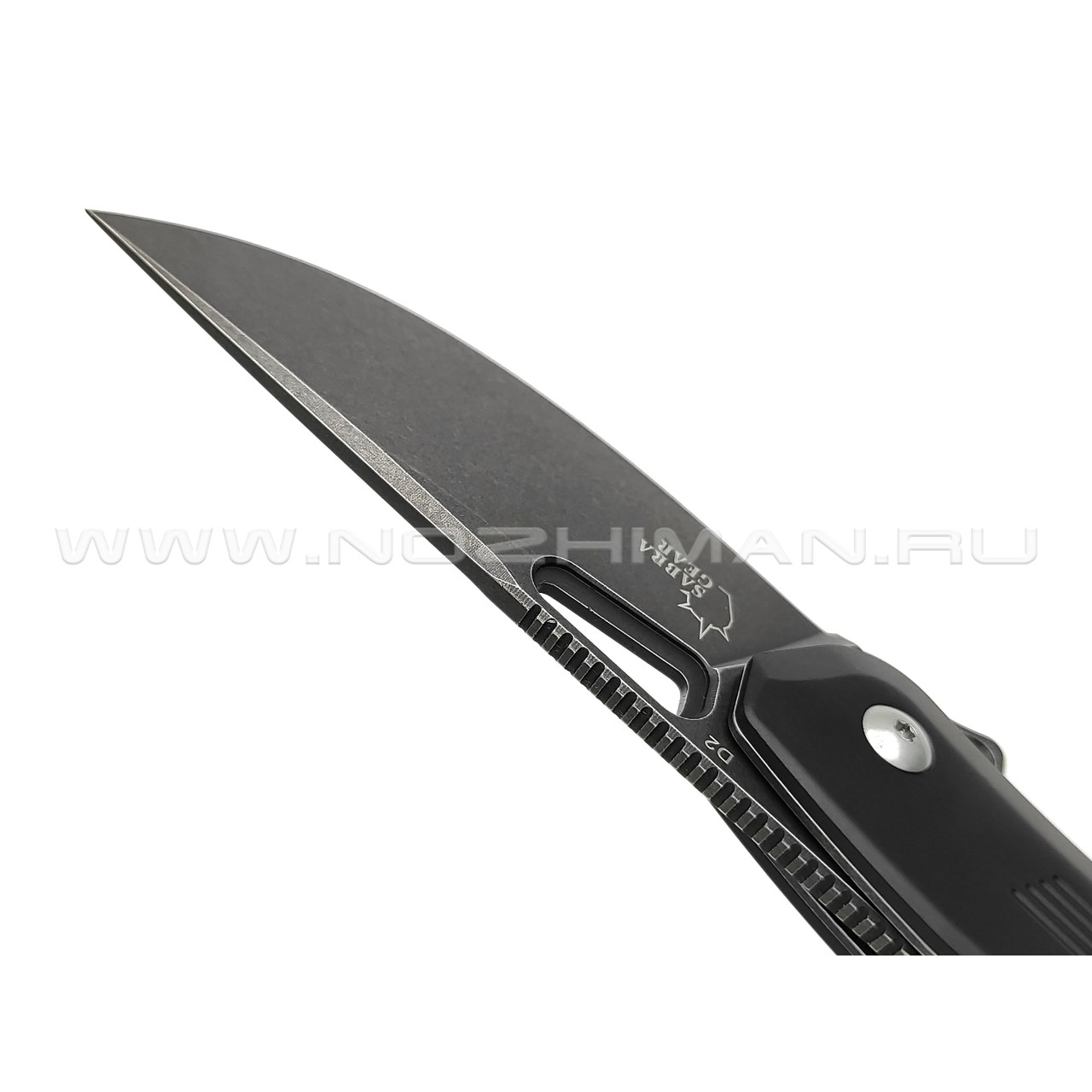 Нож Boker Plus Nahal 01BO628 сталь D2 блэквош, рукоять Aluminum 6061-T6