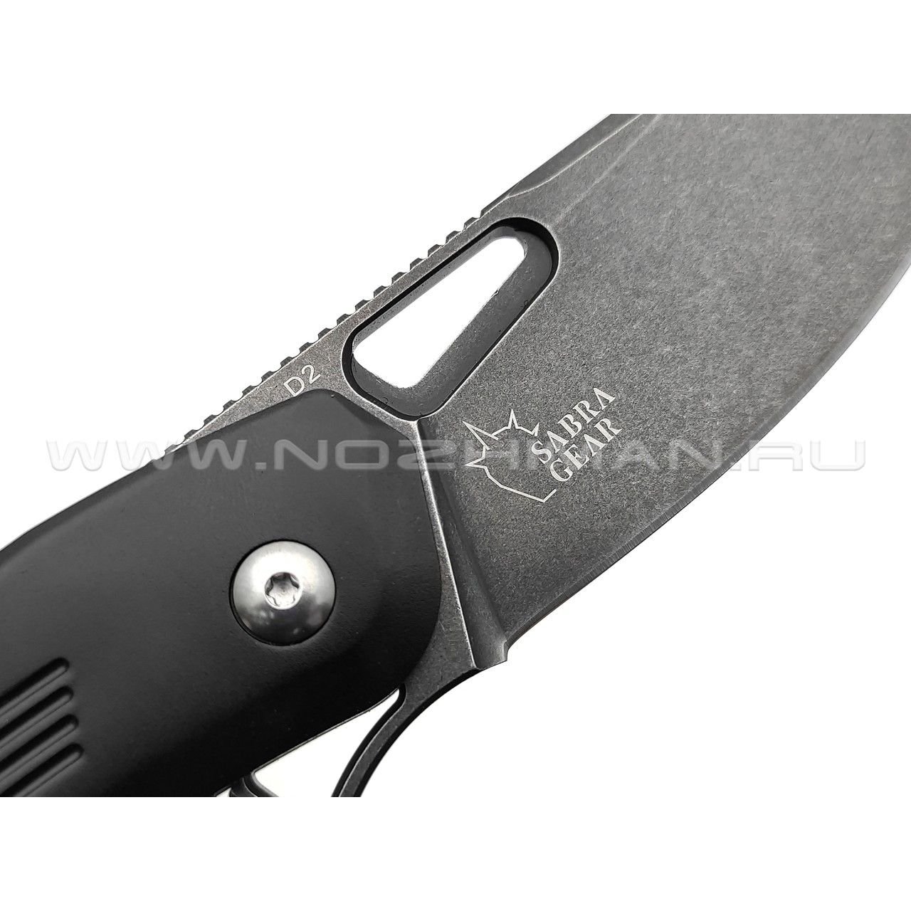 Нож Boker Plus Nahal 01BO628 сталь D2 блэквош, рукоять Aluminum 6061-T6
