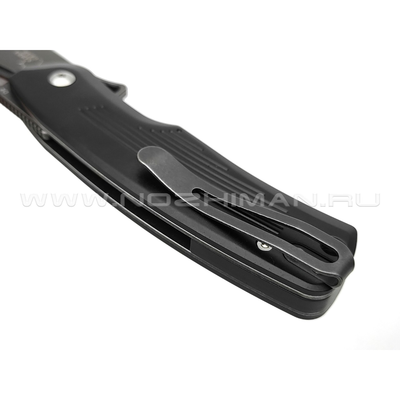 Нож Boker Plus Nahal 01BO628 сталь D2 блэквош, рукоять Aluminum 6061-T6