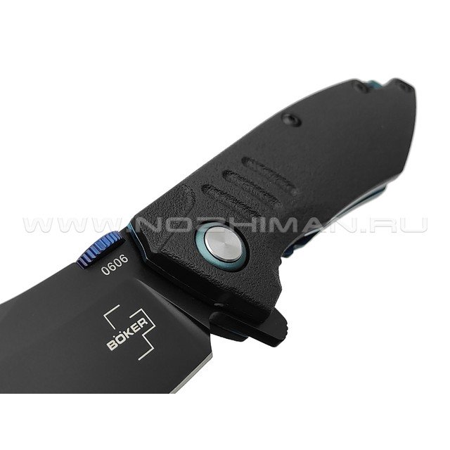 Нож Boker Plus Bend 01BO799 сталь D2 black, рукоять GFN
