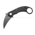 Нож Boker Plus HEL Karambit 01BO515 сталь 154СМ black, рукоять G10 black, steel