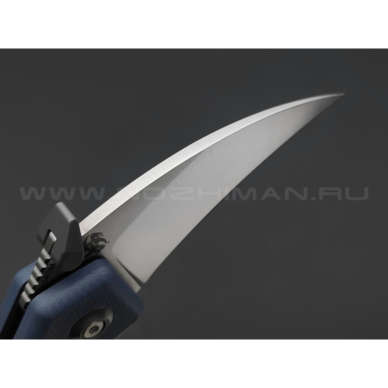Нож Boker Plus HEL Karambit 01BO516 сталь 154СМ satin, рукоять G10 blue, steel