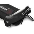 Нож Boker Plus M.E.R.K. 1 01BO552 сталь D2 satin, рукоять G10 black