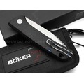 Нож Boker Plus FRND Silver 01BO920 сталь D2 стоунвош, рукоять Grivory