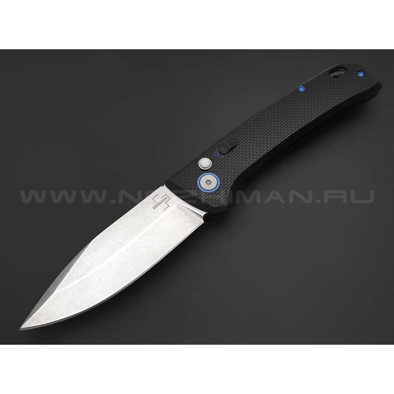 Нож Boker Plus FRND Silver 01BO920 сталь D2 стоунвош, рукоять Grivory