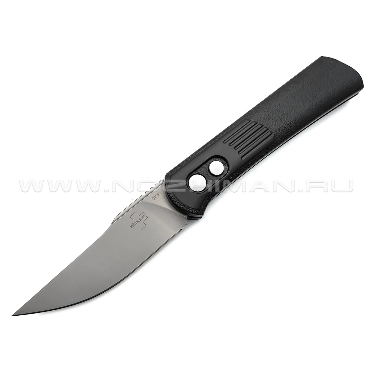 Нож Boker Plus Alluvial Satin 01BO345 сталь D2, рукоять Aluminum 6061-T6