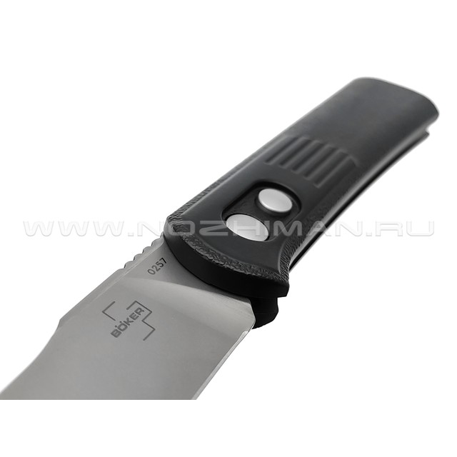 Нож Boker Plus Alluvial Satin 01BO345 сталь D2, рукоять Aluminum 6061-T6