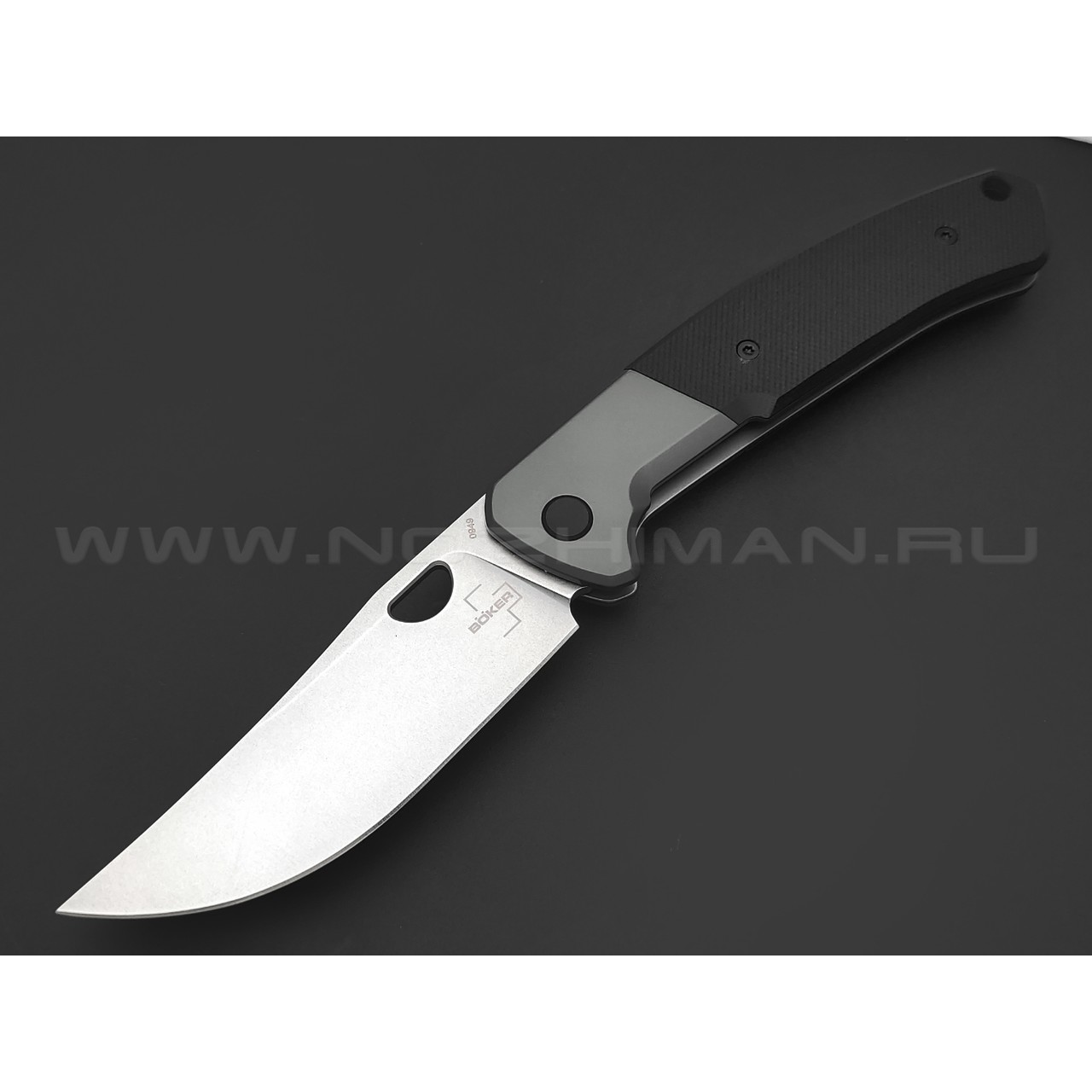 Нож Boker Plus Elso Folder 01BO554 сталь D2 satin, рукоять G10 black, steel