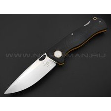 Нож Boker Plus Epicenter Backlock 01BO545 сталь D2 satin, рукоять G10 black & yellow