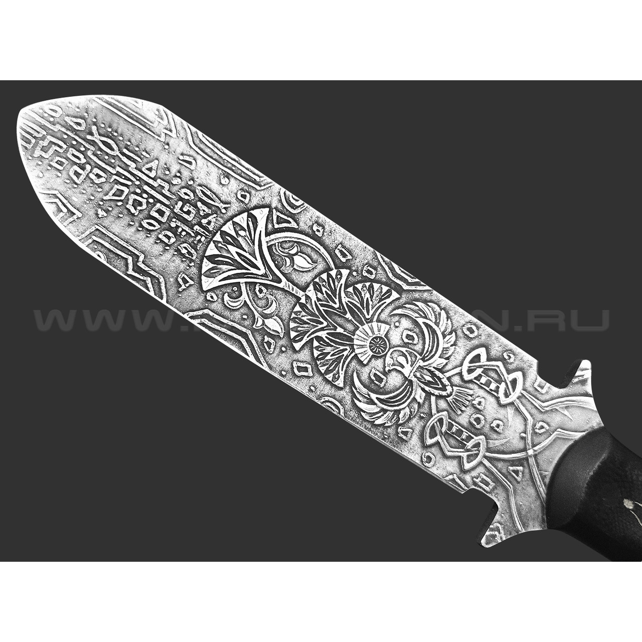 Волчий Век нож Lancette Custom Egypt Edition сталь N690 WA, рукоять G10 с ручной гравировкой
