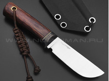 Волчий Век нож Слоненок Custom сталь 440C Krupp WA satin, рукоять Айронвуд, carbon fiber