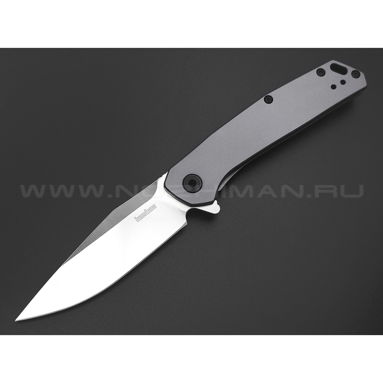 Нож Kershaw Align 1405 сталь 8Cr13MoV satin, рукоять Stainless steel grey