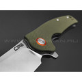 Нож CJRB Crag J1904-GNF сталь AR-RPM9, рукоять G10 OD green Нож CJRB Crag J1904-GNF сталь AR-RPM9, рукоять G10 OD green