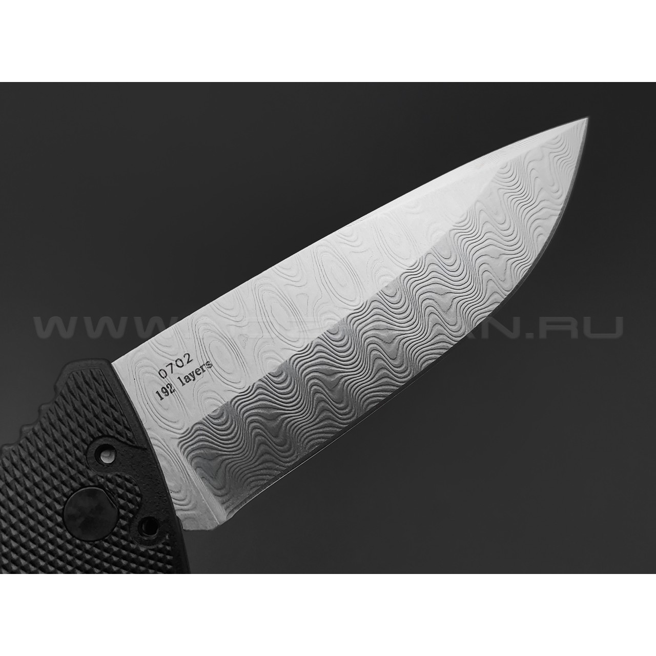 Нож Boker Plus Strike Damast 01BO507DAM сталь Damascus, рукоять Aluminum 6061-T6