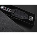 Нож QSP Canary Neck Knife QS141-H сталь Brass Copper Damascus, рукоять Carbon fiber Colorful Нож QSP Canary Neck Knife QS141-H сталь Brass Copper Damascus, рукоять Carbon fiber Colorful