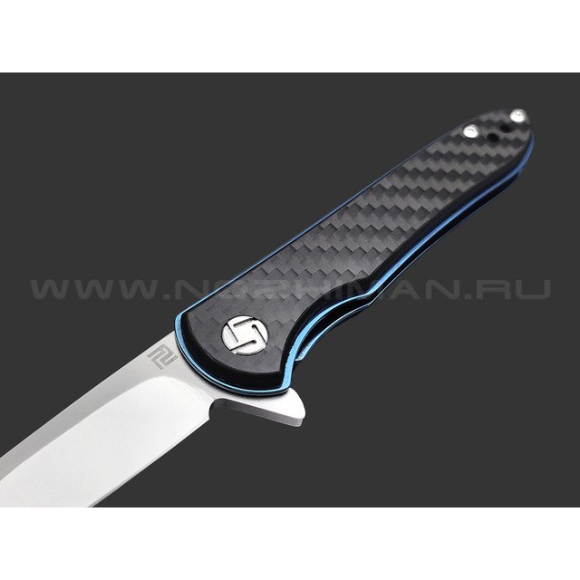 Нож Artisan Cutlery Shark 1707PS-CF сталь D2, рукоять Carbon fiber