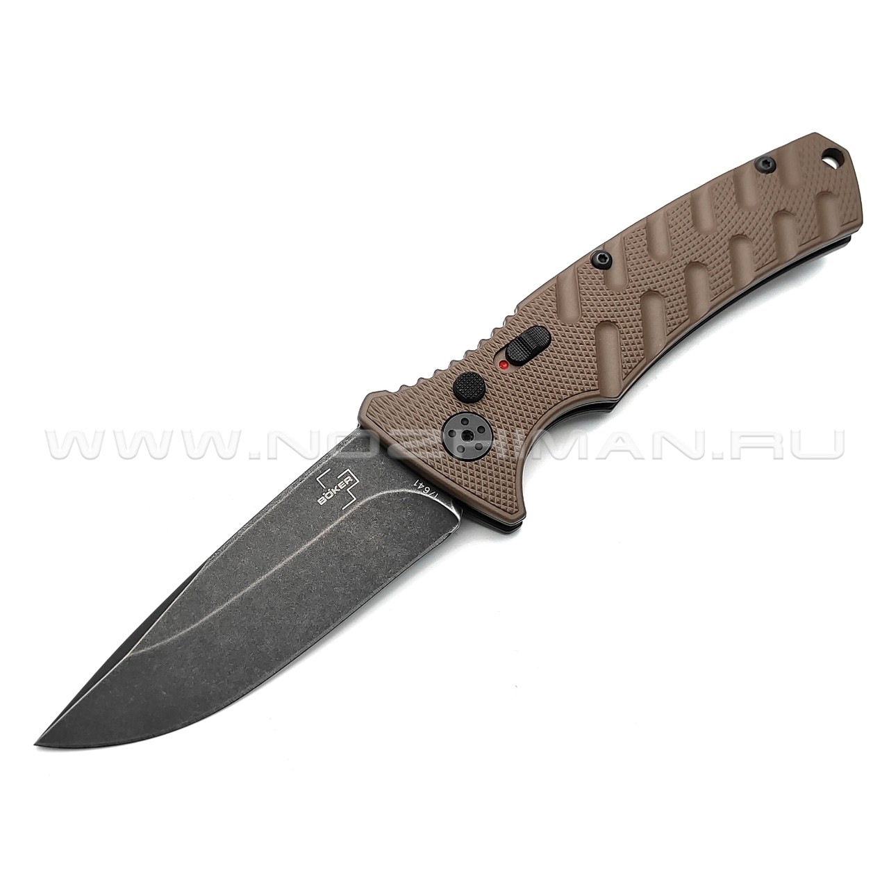 Нож Boker Plus Strike Coyote Spearpoint 01BO424, сталь Aus 8, рукоять Aluminum 6061 T-6