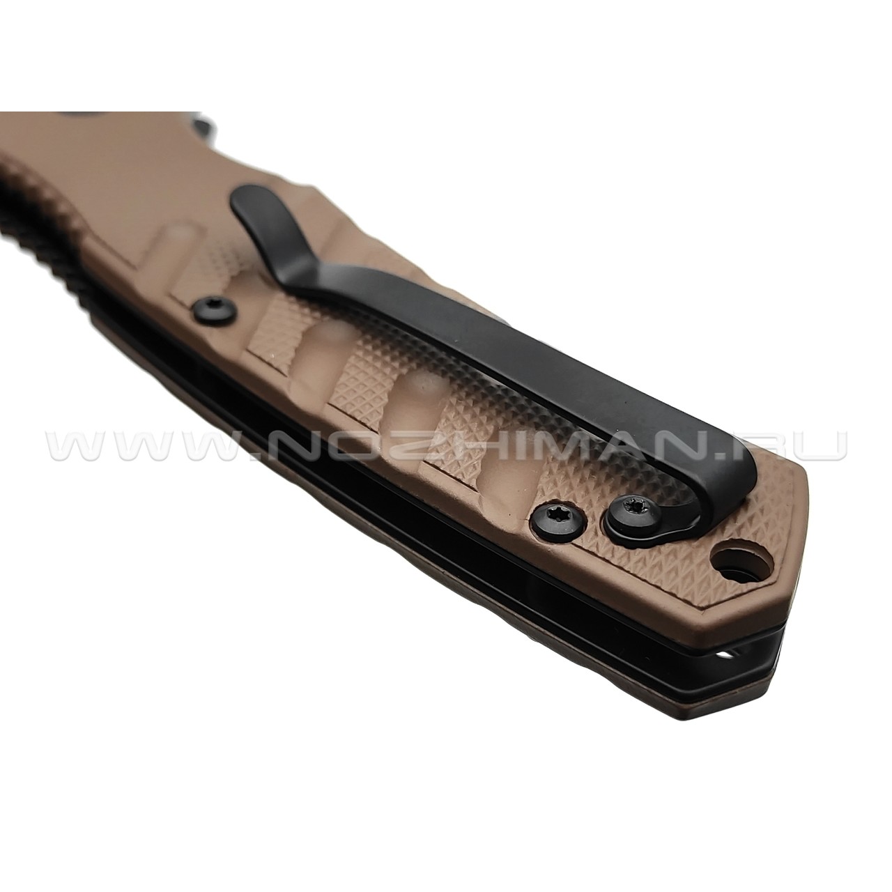 Нож Boker Plus Strike Coyote Spearpoint 01BO424, сталь Aus 8, рукоять Aluminum 6061 T-6