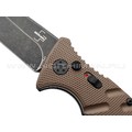 Нож Boker Plus Strike Coyote Spearpoint 01BO424, сталь Aus 8, рукоять Aluminum 6061 T-6