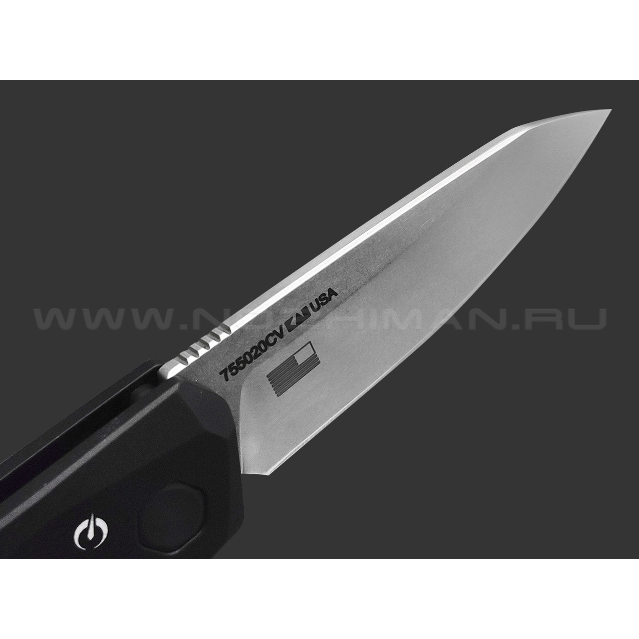 Нож Kershaw Launch 11 7550 20CV сталь CPM 20CV стоунвош, рукоять Aluminium 6061-T-6 black, Carbon fiber