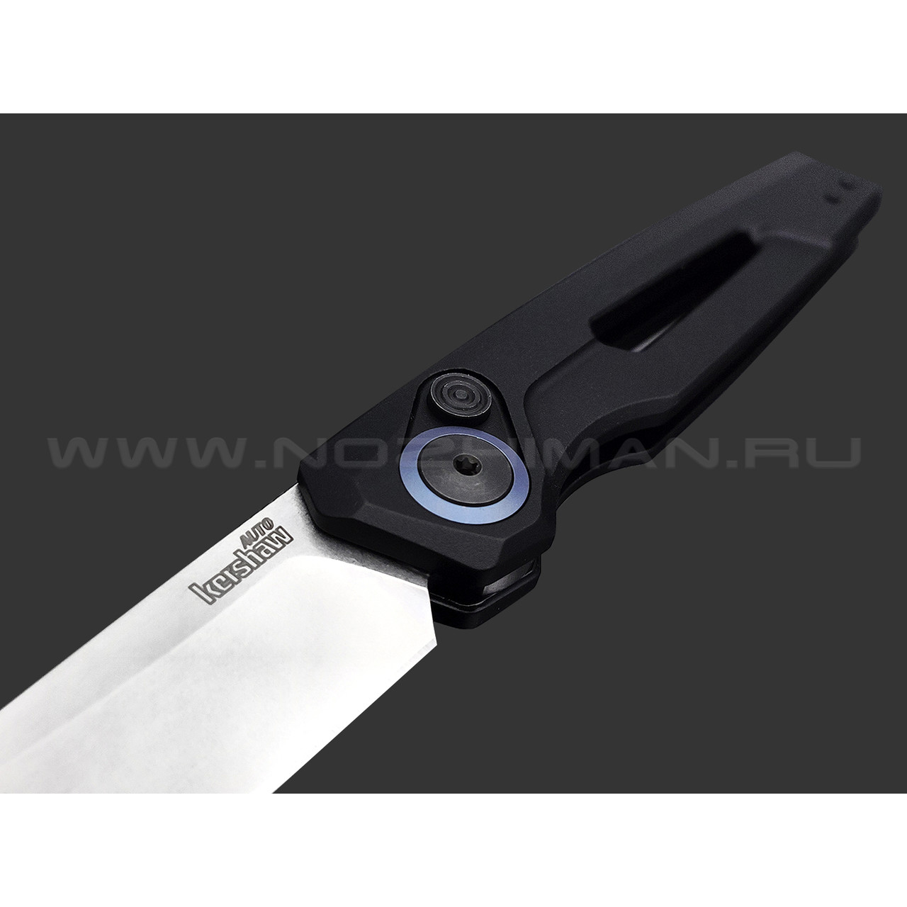Нож Kershaw Launch 11 7550 20CV сталь CPM 20CV стоунвош, рукоять Aluminium 6061-T-6 black, Carbon fiber