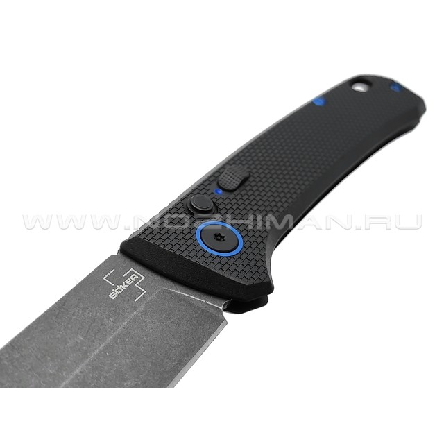 Нож Boker Plus FRND Black 01BO921 сталь D2 блэквош, рукоять Grivory