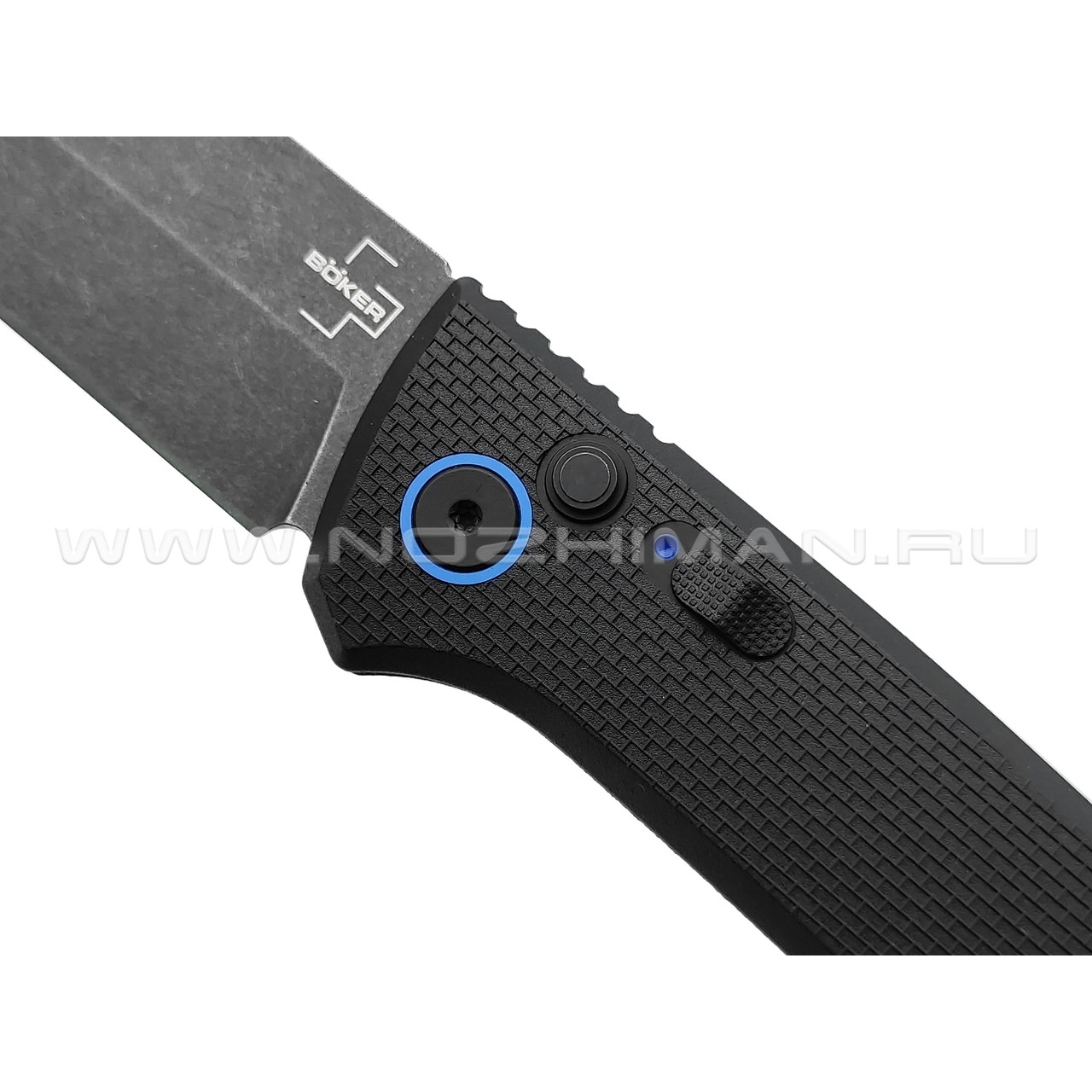 Нож Boker Plus FRND Black 01BO921 сталь D2 блэквош, рукоять Grivory