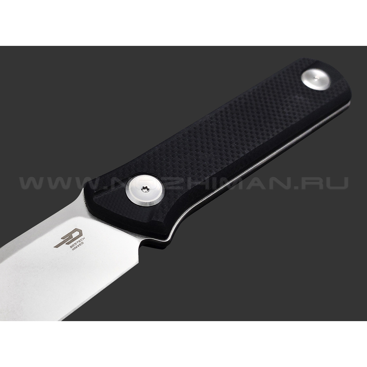 Нож Bestech Hedron BFK02A сталь D2 стоунвош, рукоять G10 black
