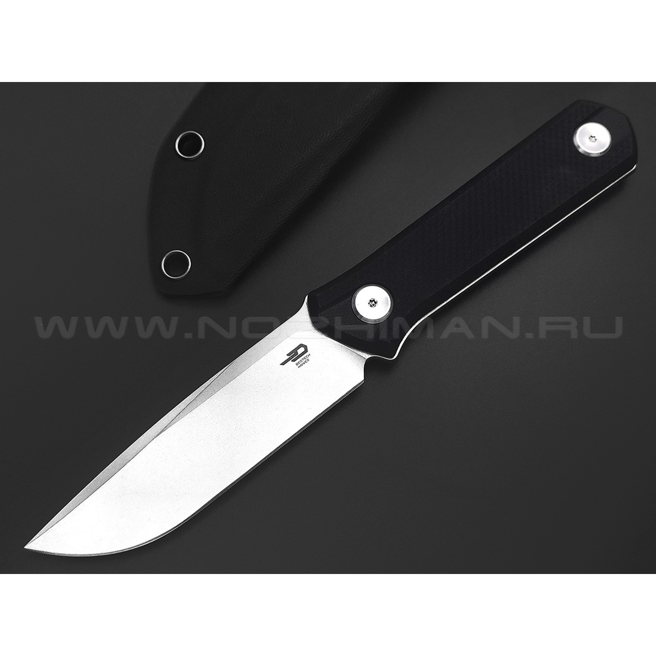 Нож Bestech Hedron BFK02A сталь D2 стоунвош, рукоять G10 black