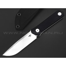 Нож Bestech Hedron BFK02A сталь D2 стоунвош, рукоять G10 black