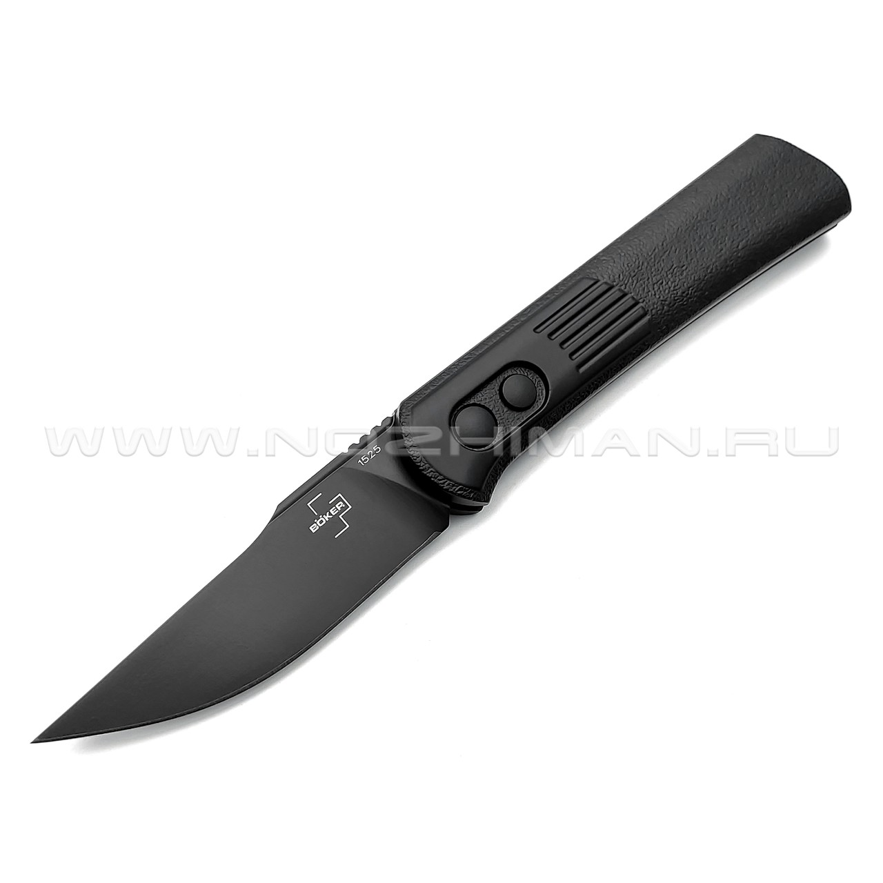 Нож Boker Plus Alluvial Black 01BO346 сталь D2, рукоять Aluminum 6061-T6