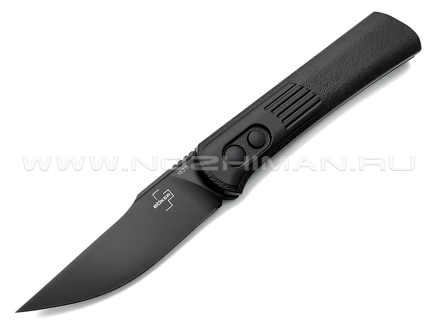 Нож Boker Plus Alluvial Black 01BO346 сталь D2, рукоять Aluminum 6061-T6