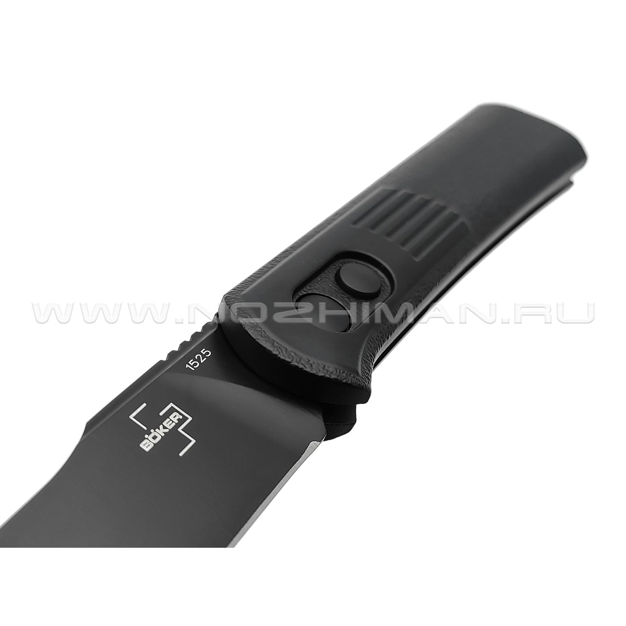 Нож Boker Plus Alluvial Black 01BO346 сталь D2, рукоять Aluminum 6061-T6