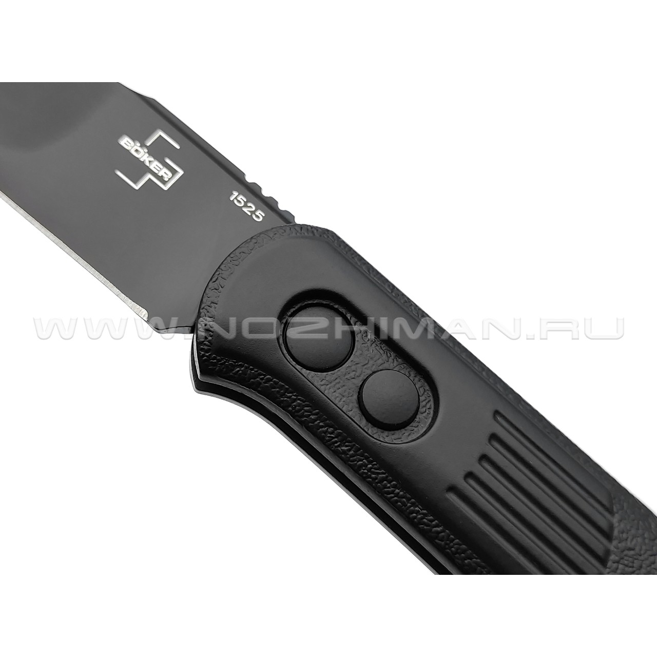 Нож Boker Plus Alluvial Black 01BO346 сталь D2, рукоять Aluminum 6061-T6