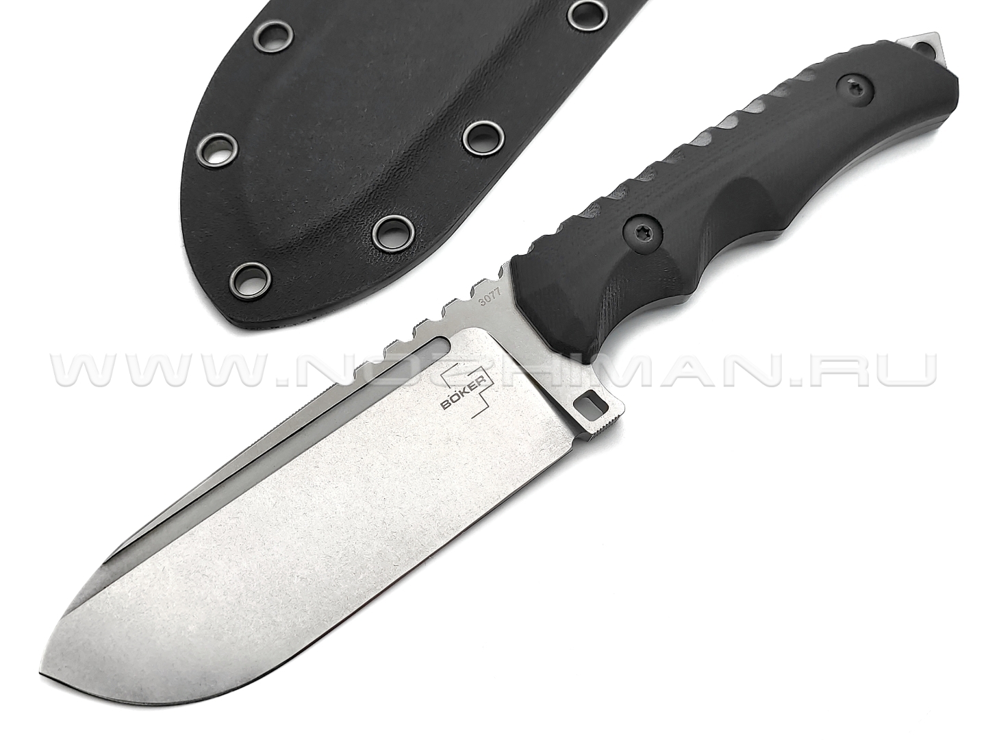 Нож Boker Plus Hermod 2.0 02BO053 сталь D2, рукоять G10 black