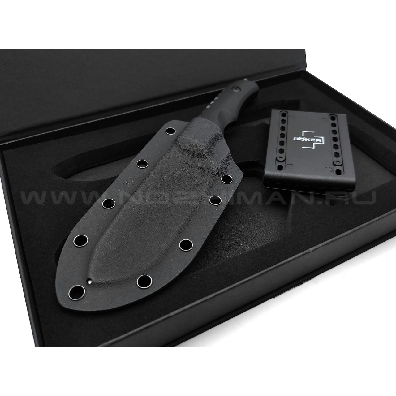 Нож Boker Plus Hermod 2.0 02BO053 сталь D2, рукоять G10 black