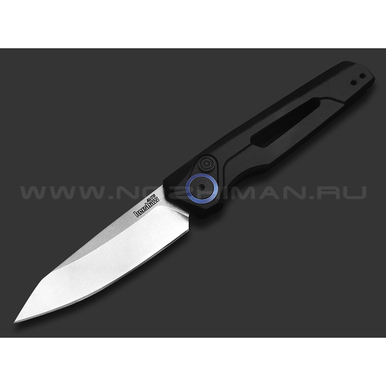 Нож Kershaw Launch 11 7550 20CV сталь CPM 20CV стоунвош, рукоять Aluminium 6061-T-6 black, Carbon fiber